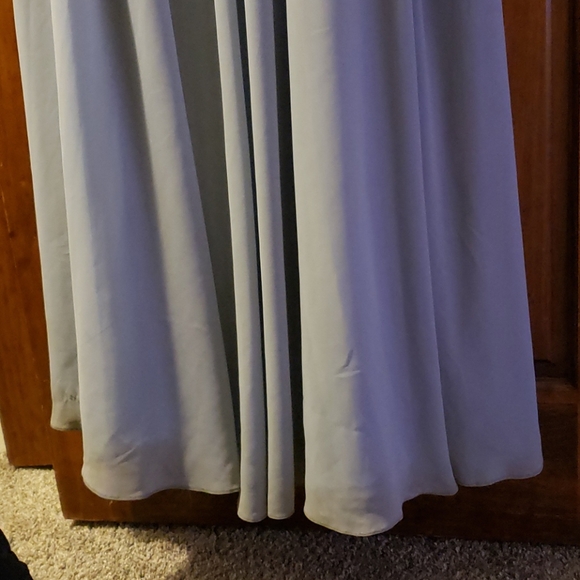 Azazie A-Line/Princess One-Shoulder Dress - Picture 3 of 6